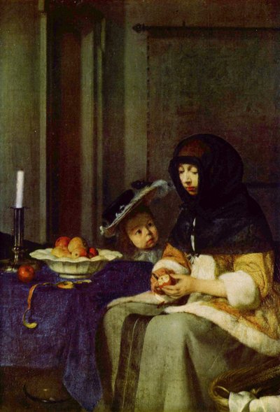 Apple Peeler by Gerard ter Borch