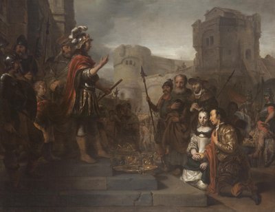 The Continence of Scipio by Gerbrand van den Eeckhout