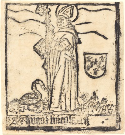 Saint Hugo of Lincoln (or Saint Hugo of Avalon) by German 15th Century
