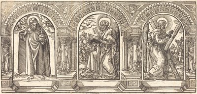 Christ and His Disciples II by German 16th Century after Martin Schongauer