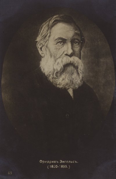 Friedrich Engels, German Political Theorist, Social Scientist and Writer by German Photographer