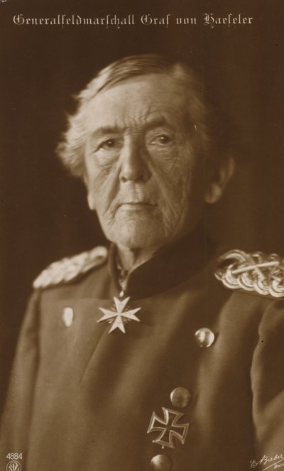 Generalfeldmarschall Graf von Haeseler by German Photographer