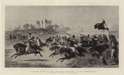A Czikar Race on the Austrian Frontier of the Herzegovina by German School