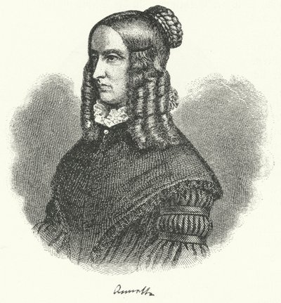 Annette von Droste-Hulshoff, German writer and composer by German School