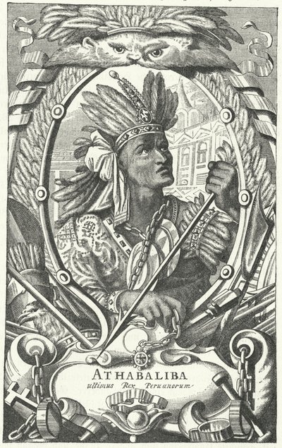 Atahualpa, Inca Emperor by German School