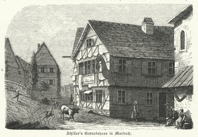 Birthplace of German Poet and Playwright Friedrich Schiller, Marbach am Neckar by German School