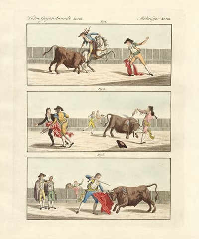 Bullfights of the Spanish by German School