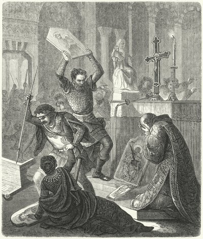 Byzantine Iconoclasm, 8th Century by German School