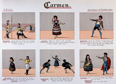 Carmen - 19th Century Image Series by German School