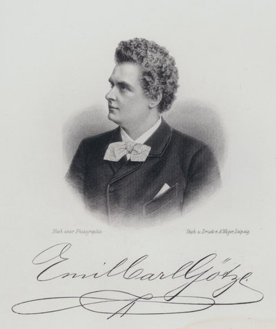 Emil Goetze, German opera singer by German School