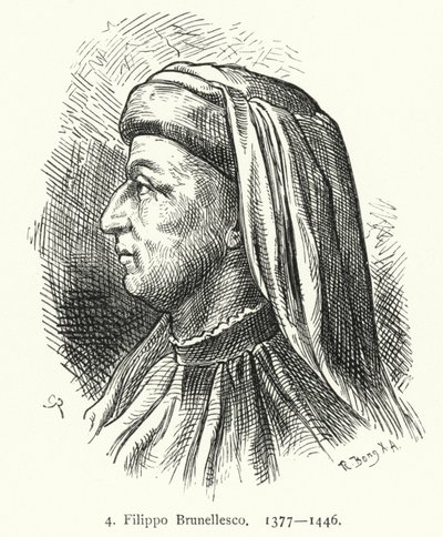Filippo Brunellesco, Italian architect and engineer by German School