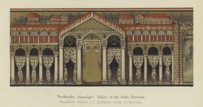 Former Palace of Theoderic the Great, King of the Ostrogoths, in Ravenna, Italy by German School