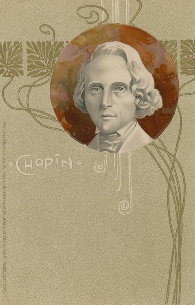 Frederic Chopin by German School