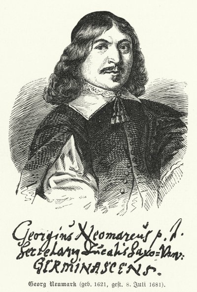 Georg Neumark, German poet and composer of hymns by German School