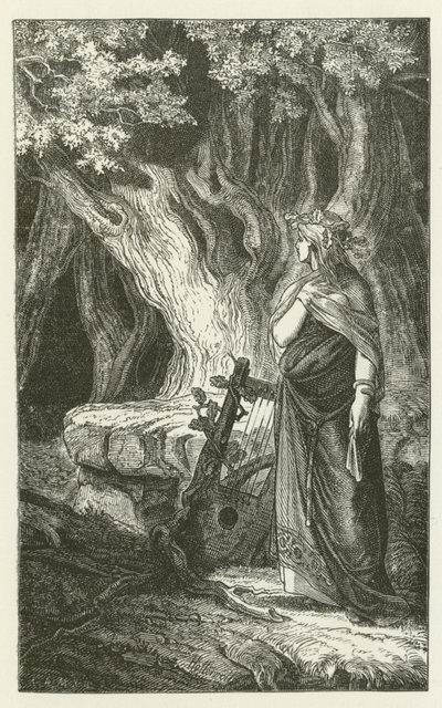 German Poetess by German School