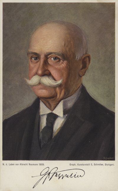 Graf Ferdinand von Zeppelin, German Airship Designer and Constructor by German School