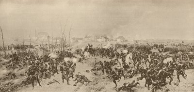 Hanseatic troops at Loigny, Franco-Prussian War, December 1870 by German School
