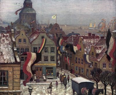 Hindenburg Victory by German School