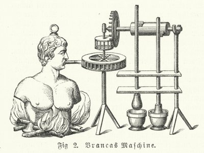 Italian engineer and inventor Giovanni Branca