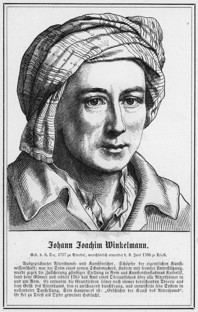 Johann Joachim Winckelmann by German School