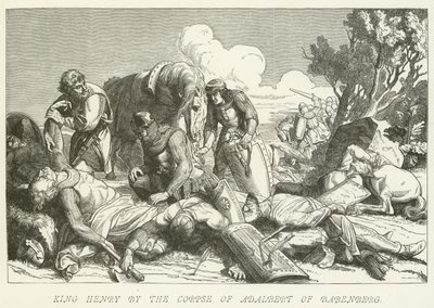 King Henry by the Corpse of Adalbert of Babenberg by German School