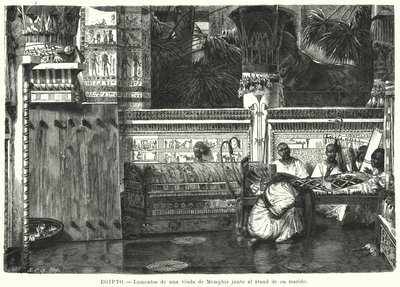 Lament of a Widow Beside Her Husband