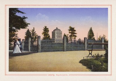 Leipzig, Napoleonstein by German School