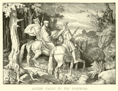 Luther Taken to the Wartburg by German School