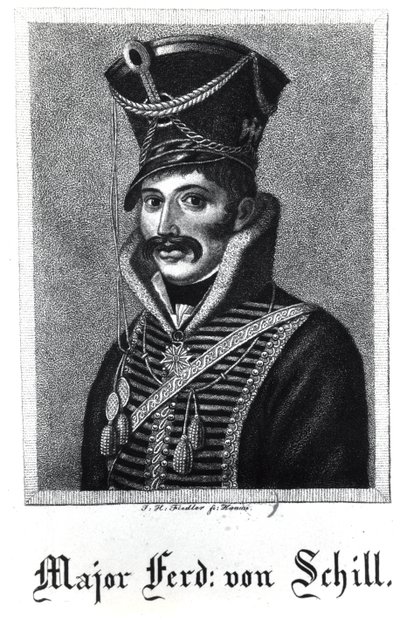 Major Ferdinand Baptista von Schill (1776-1809) by German School
