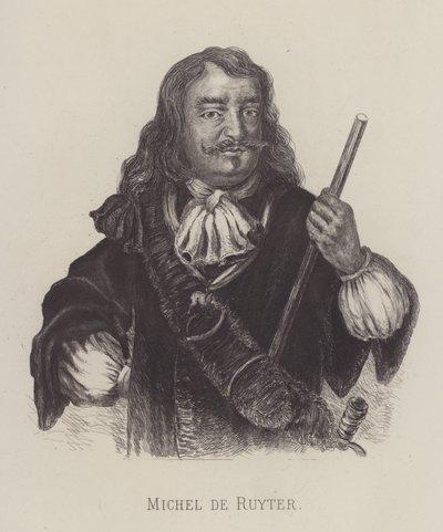 Michiel de Ruyter, Dutch admiral by German School