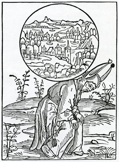 Of the over great and chargeable curiosity of men, illustration from Alexander Barclay