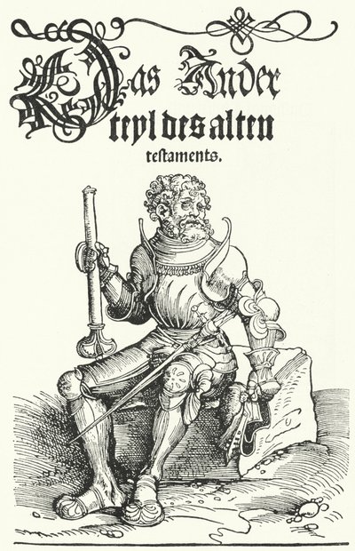 Page from the first edition of Luther