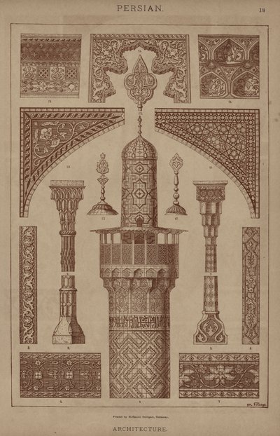 Persian, Architecture by German School