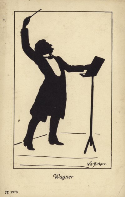 Portrait of Richard Wagner by German School