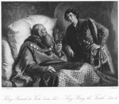 Scene from King Henry IV Part II by German School