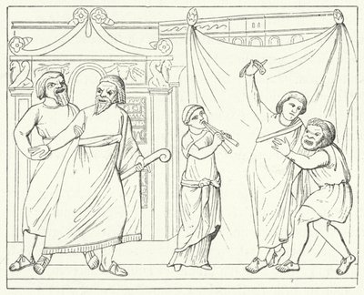 Scene from the Roman Playwright Terence