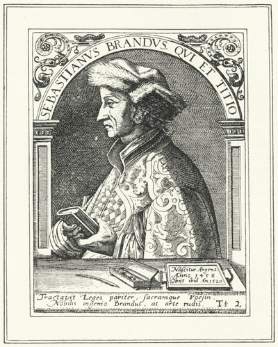 Sebastian Brant, German humanist and satirist by German School