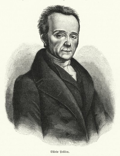 Silvio Pellico, Italian Poet, Playwright and Patriot by German School