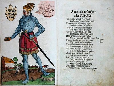 Suevus, First of the Swabians, from 