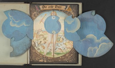 Tables representing man in three different states, Add MS 5788 by German School