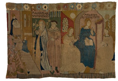 Tapestry Depicting the Presentation in the Temple of the Virgin and Her Education by German School
