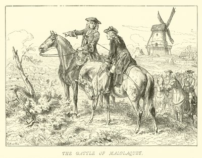 The Battle of Malplaquet by German School