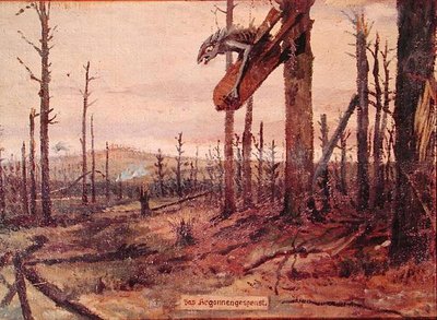 The Ghost of the Argonne Forests by German School
