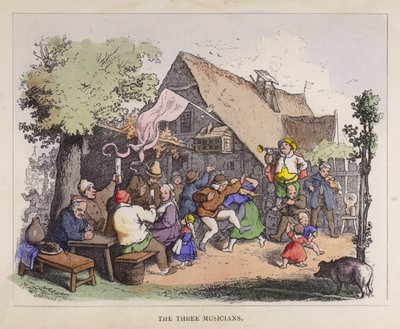 The Three Musicians by German School