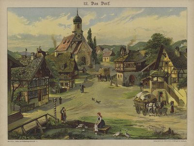 Village by German School