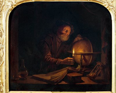 The Astronomer by Gerrit or Gerard Dou