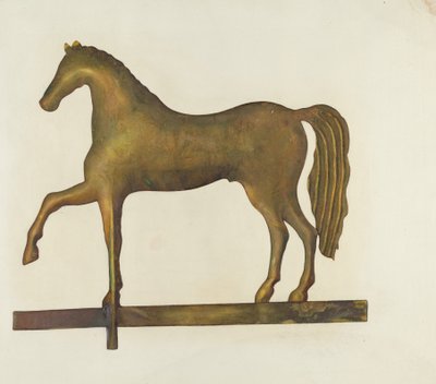 Weather Vane Horse by Gertrude Koch