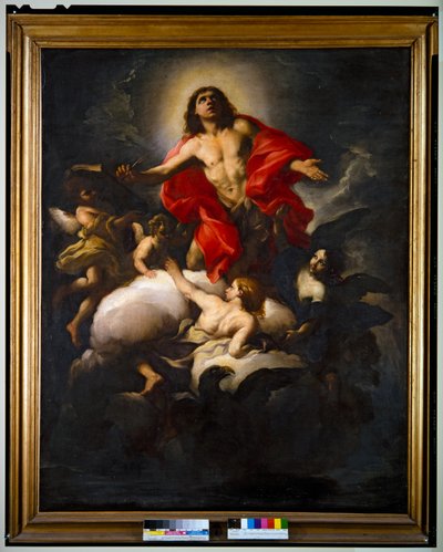 Two Evangelists (Modellos for S. Carlo al Corso) by Giacinto Brandi