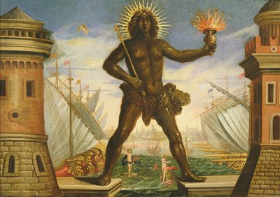 Prologue: The Harbour with the Colossus of Rhodes by Giacomo Torelli