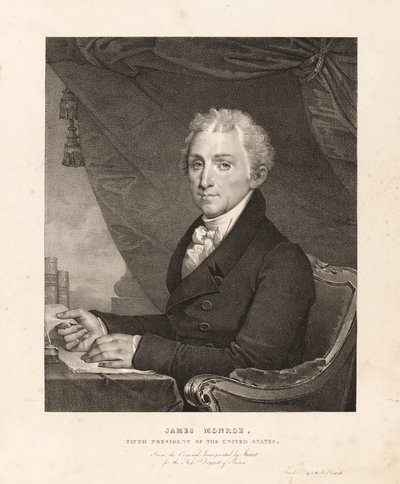 James Monroe by Gilbert Stuart